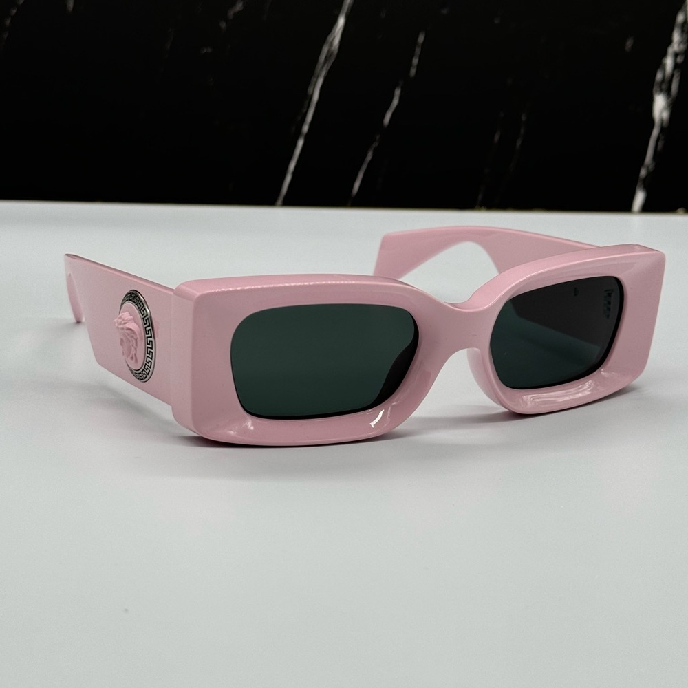 NEW VERSACE VE4474U 5485/87 PINK SQUARE WOMEN SUNGLASSES VERSACE VE4474U 548587
